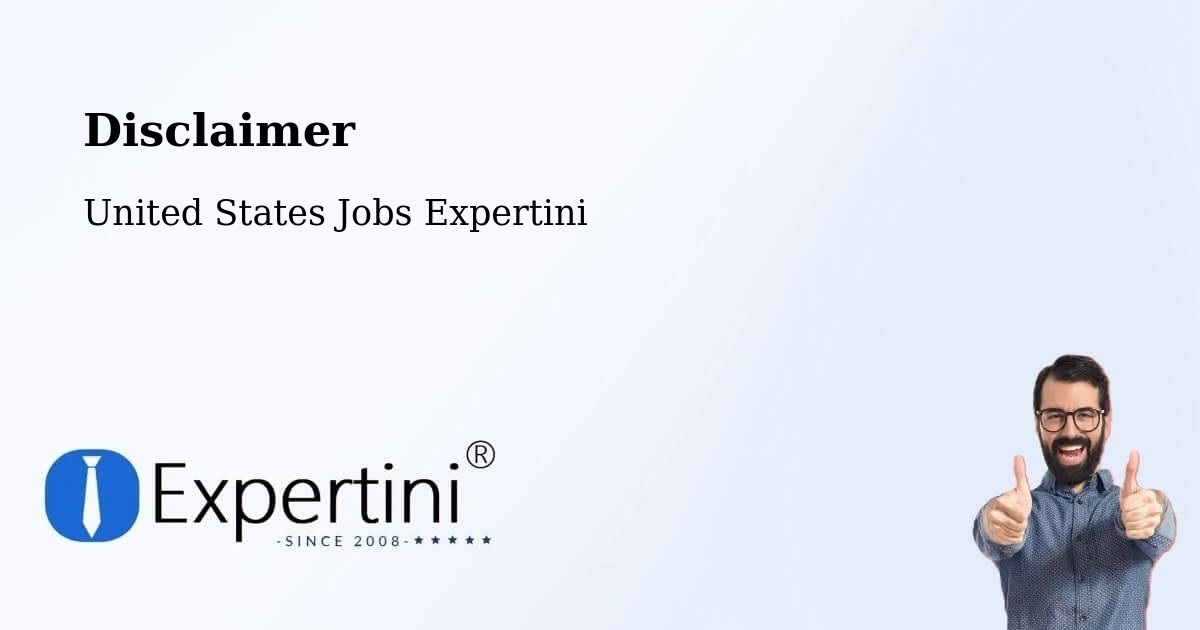Disclaimer – Delaware - United States Jobs Expertini