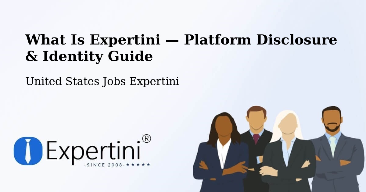 What Is Expertini — Platform Disclosure & Identity Guide – Delaware